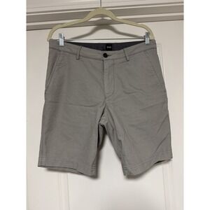 Hugo Boss, Men's‎ Stretch Shorts, Gray, Size 30R